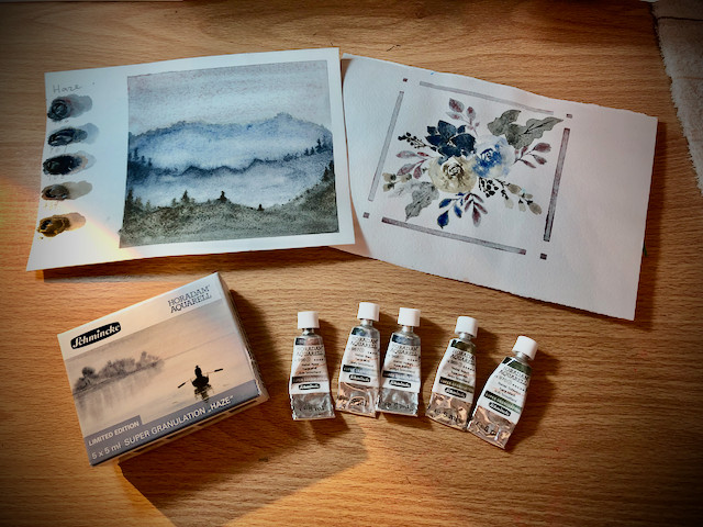 Schmincke Horadam Watercolor Super Granulating Sample Set | Assorted Colors