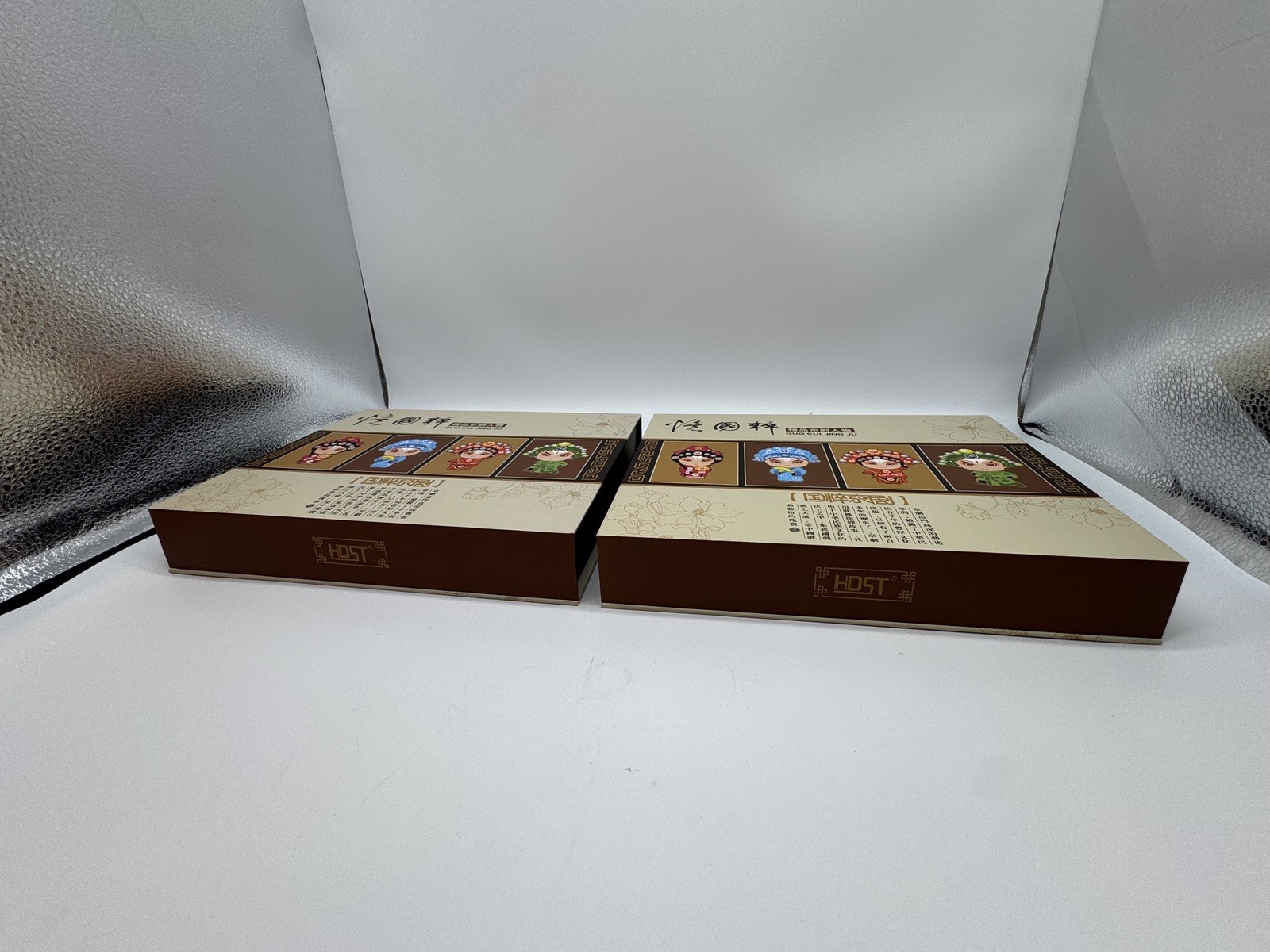 Guo Cui Jing Ju Chinese Peking Opera Flatware Set LP-1315 Chop Sticks Forks qty2