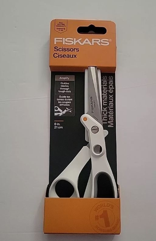 Fiskars Amplify 8 Mixed Media Shears Scissors