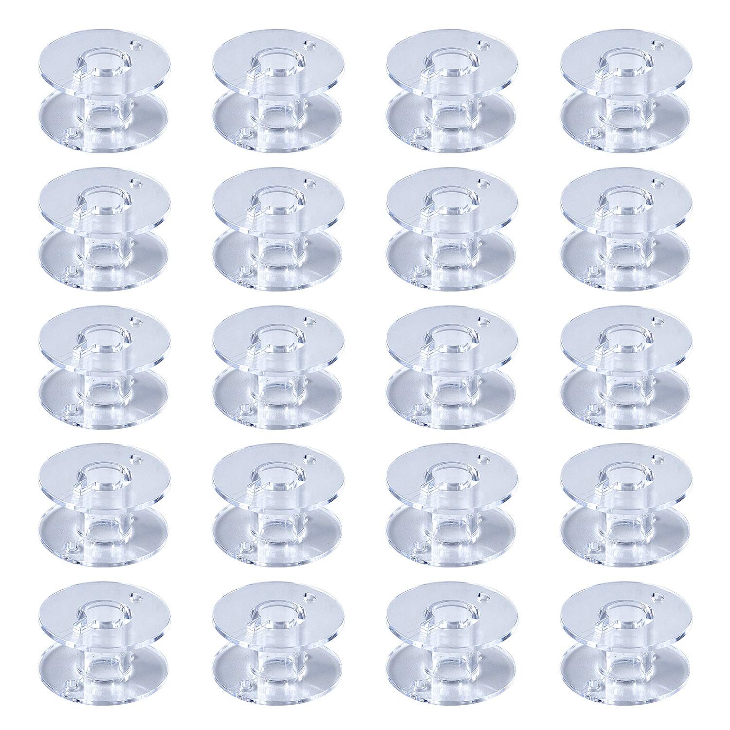 20 Pack Style SA156 Sewing Machine Bobbins for Brother.