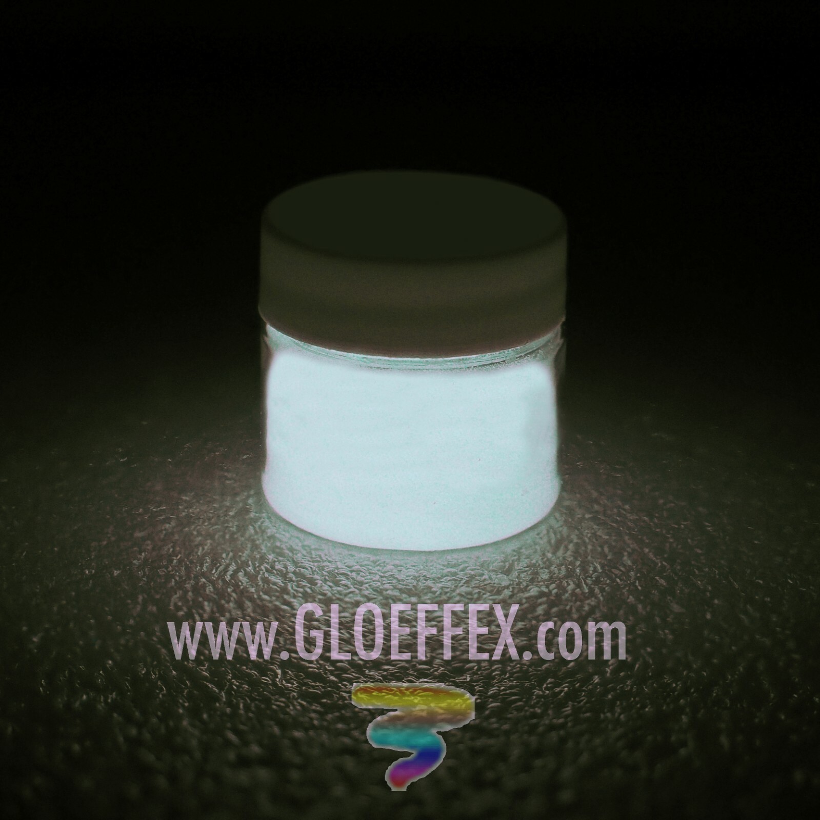 Phosphorescent Glow in the Dark Paint – White