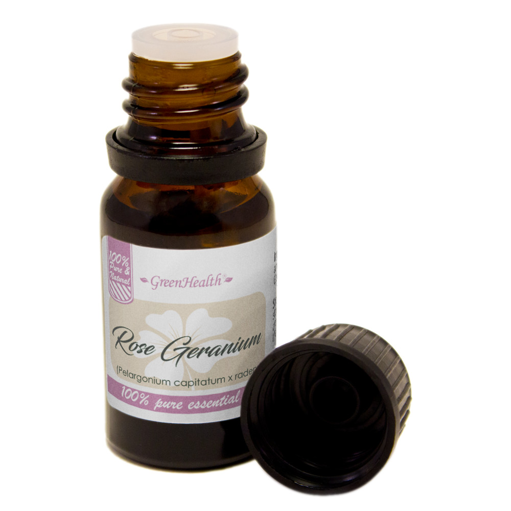 10 ml Rose Geranium Essential Oil (100% Pure & Natural) – GreenHealth