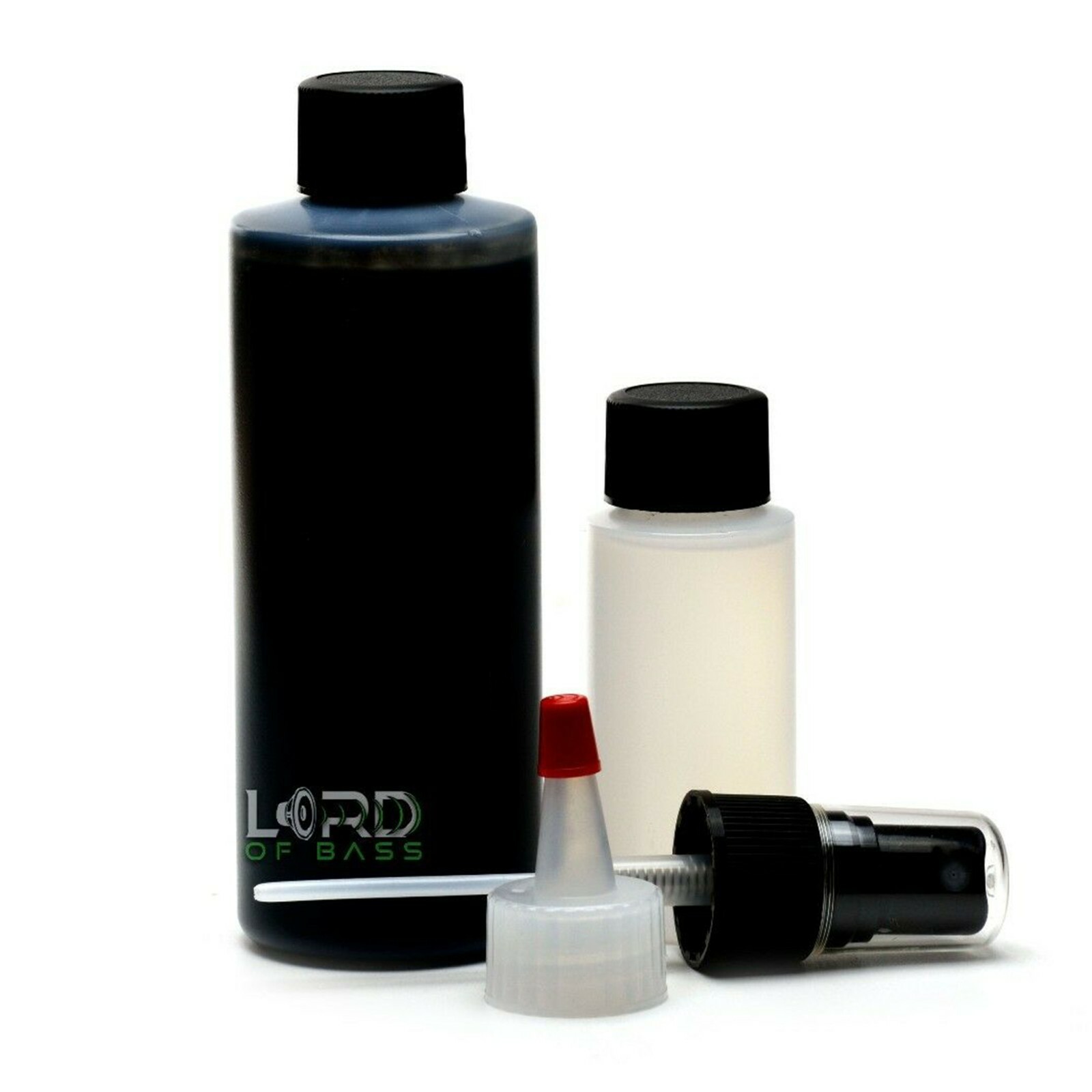 Black Rubber Toughened CA Medium 8oz Kit Cyanoacrylate Speaker