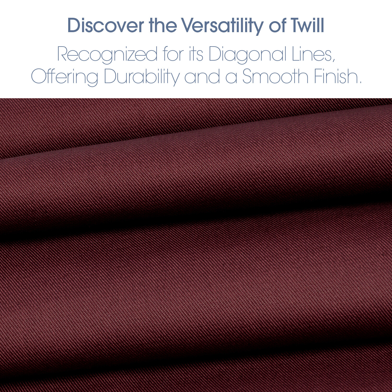 Burgundy Poly Cotton Twill Fabric – $$ Buy More – Save More $$ – #87740