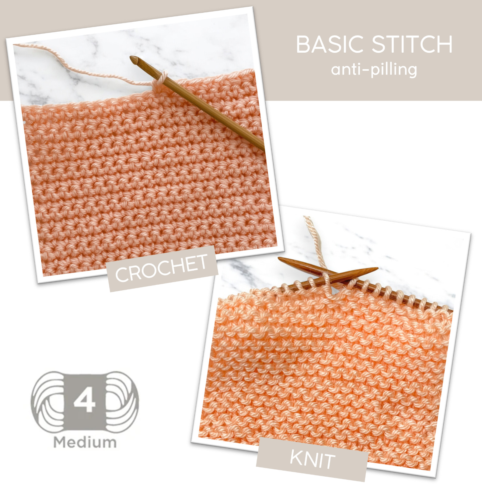 (3 Pack) Lion Brand Yarn 202-173A Basic Stitch Anti Pilling Yarn, Sage