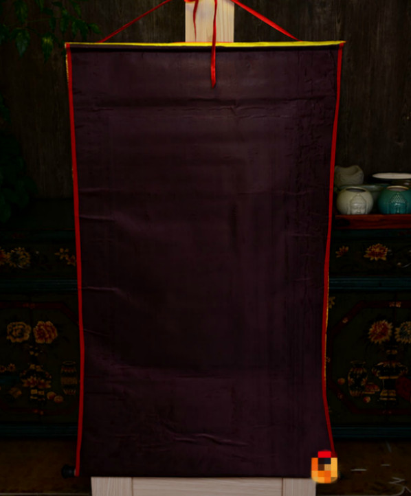 Tibet Tibetan Buddha Print Silk Gild Thangka Thanka White Tara Kwan-yin 白度母 35cm