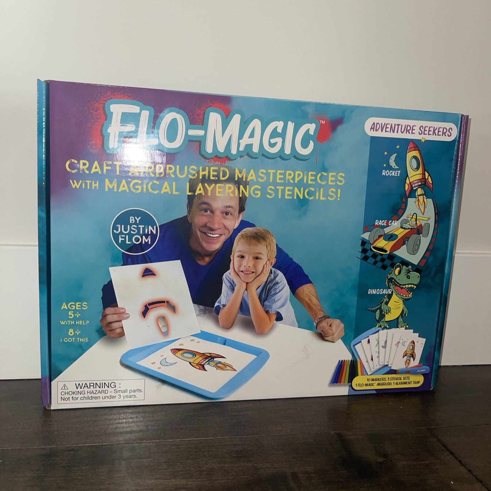 Flo-Magic, Craft Airburshed Masterpieces with Magical Layering Stencils
