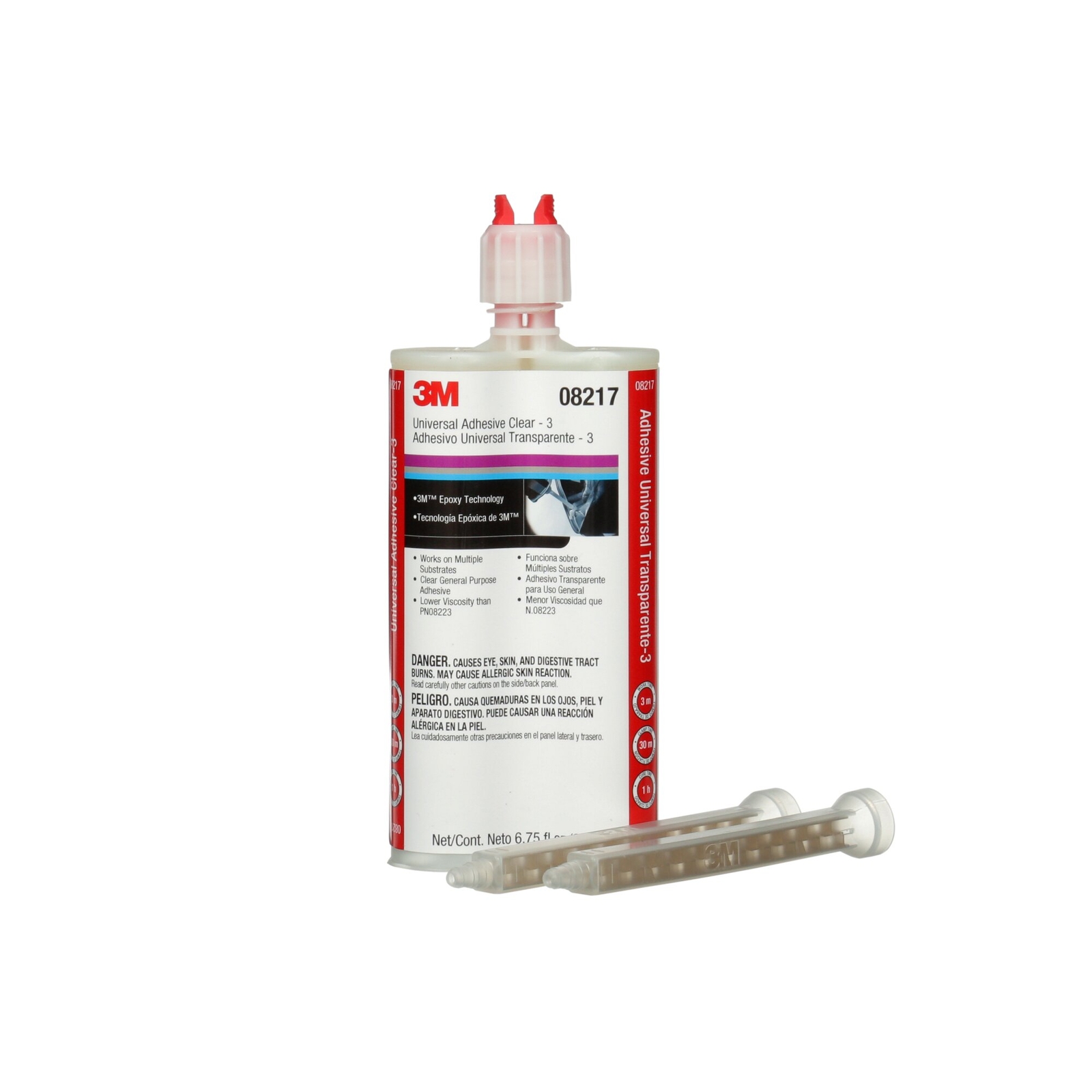 3M Universal Adhesive Clear – 3, 08217, 200 mL Cartridge