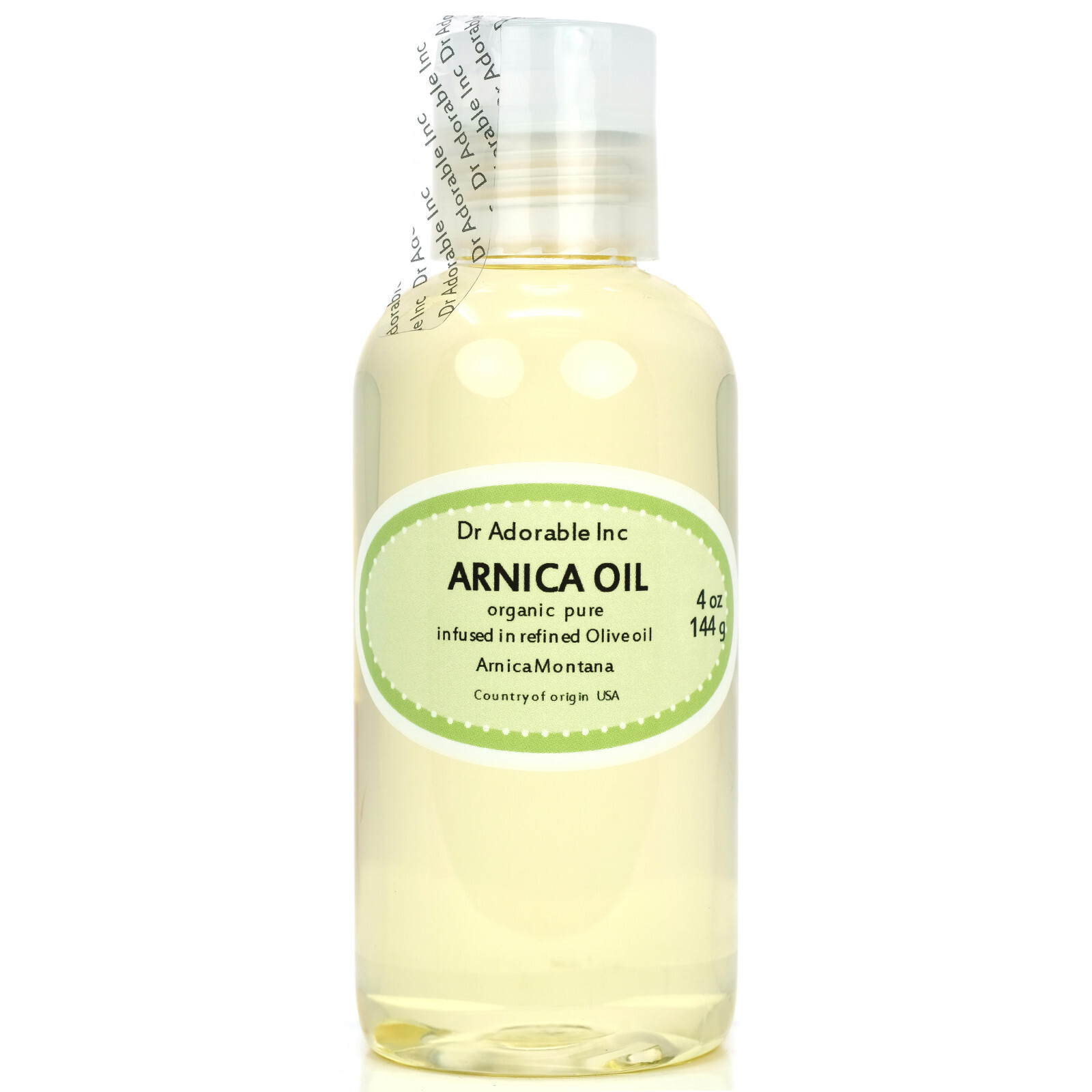 4 oz 100% PURE ORGANIC ARNICA MONTANA HERBAL OIL FRESH INFUSED Free Shipping