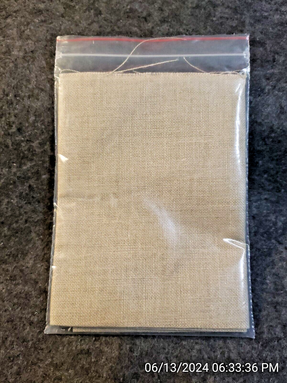 Vintage Cross Stitch Fabric 1X Aida 30 Count 12X18″ by Ginnie Thompson (C18B2)