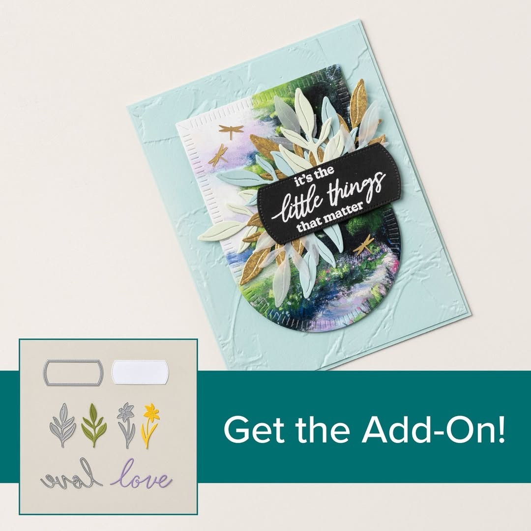Stampin’ Up! THE LOVE OF SPRING Dies—Exclusive Paper Pumpkin Add-On (Retired)