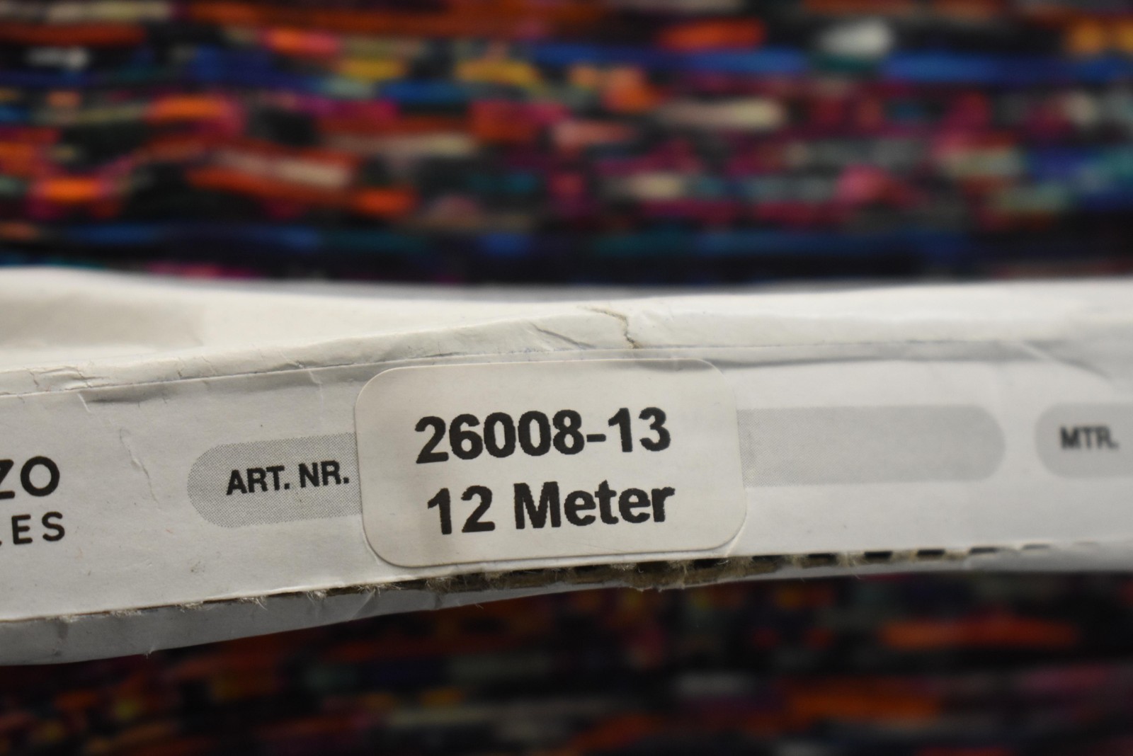 Stenzo Textiles Geometric Fabric Bolt 13+ Yards Multicolor Craft Sewing