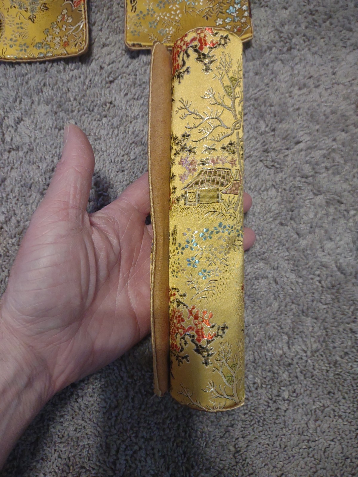 Yun Brocade of China Boxed Gift Set Notebook Cover Writing Cloth Bookmark MAT