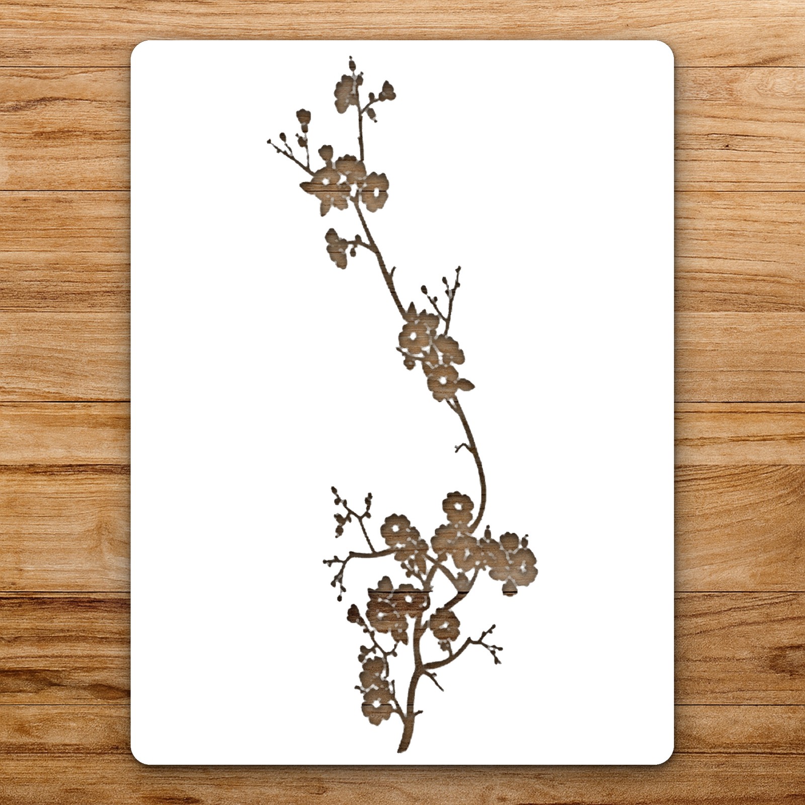 Other Floral Br Large Reusable Wall Stencil For Painting DIY Home Decor Template