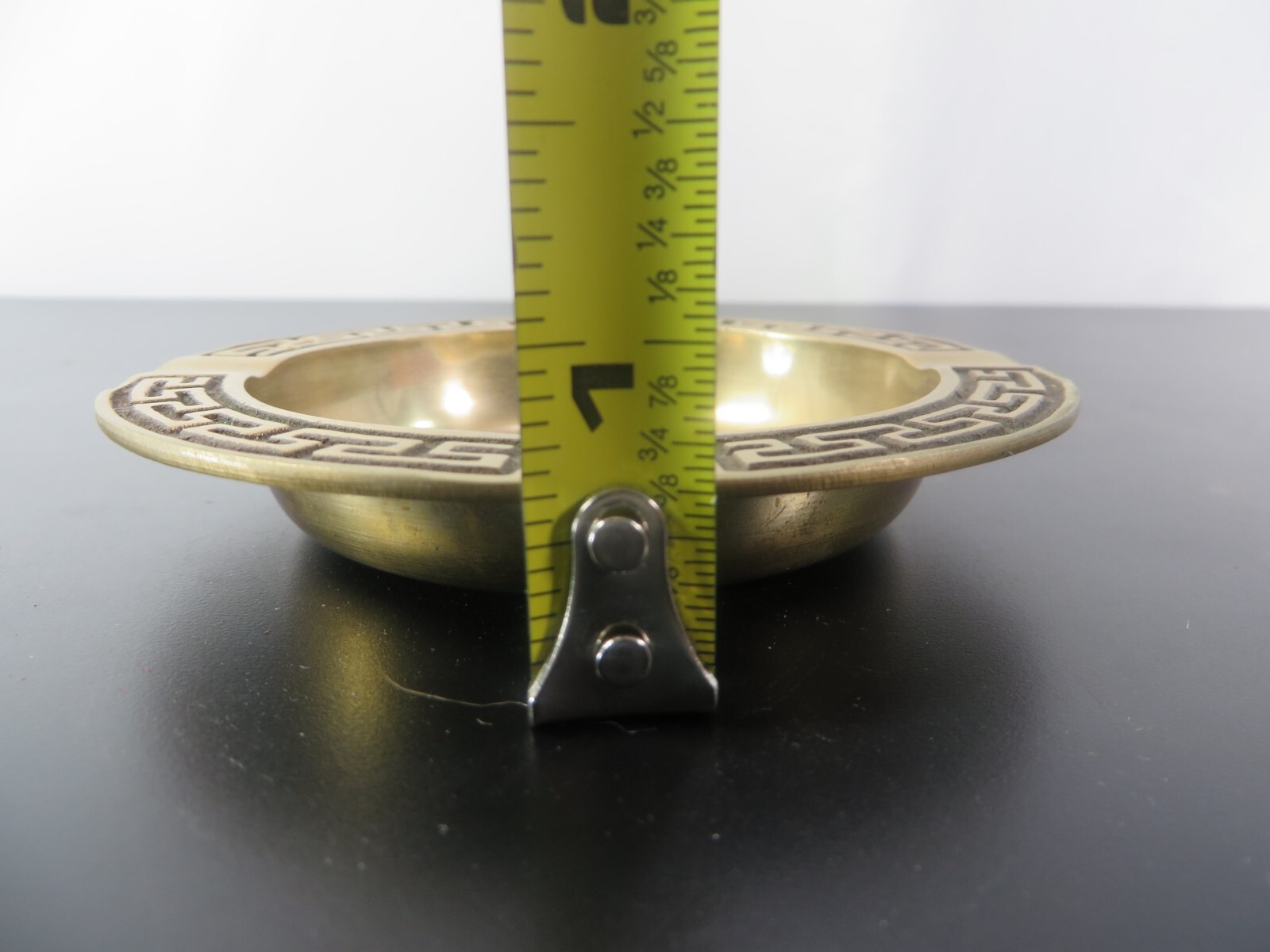 Vintage Brass Ashtrays Chinese New Year Zodiac Symbols Astrological Set Of 6
