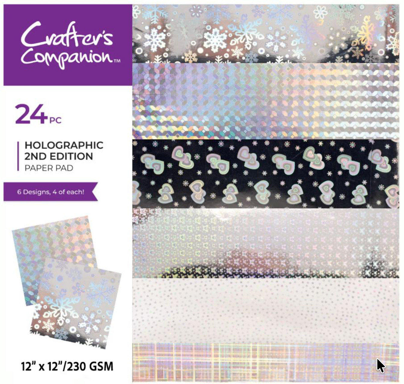 Crafters Companion Huge Selection of (21) 12×12 Paper Pads, A Lifetime Supply!