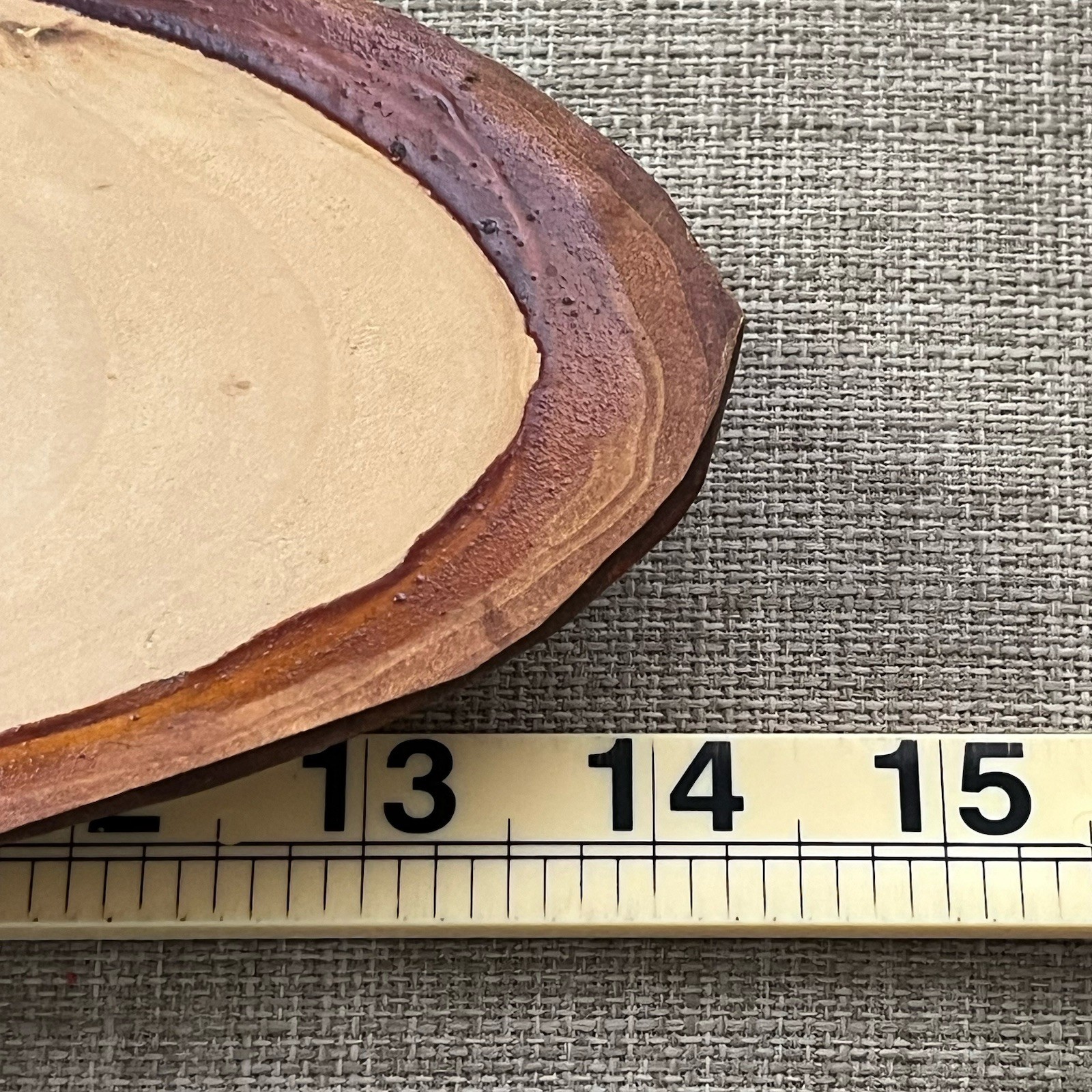 Vintage China Great Wall Pyrography Wood Burning Wall Art Plaque Stamped 14.5″