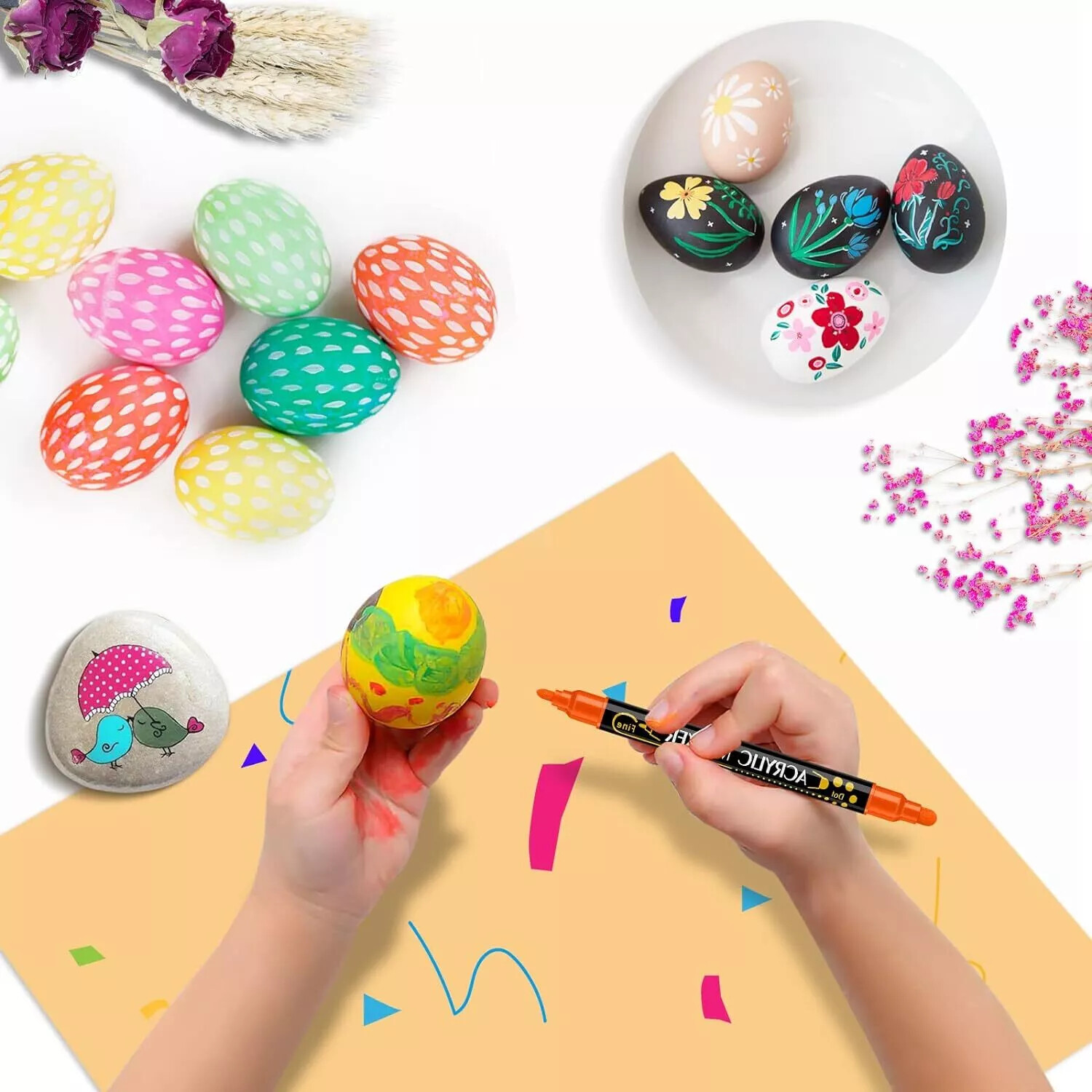 26 Waterproof Permanent Paint Marker Pen Car Tyre Tire Tread Rubber Wood Metal