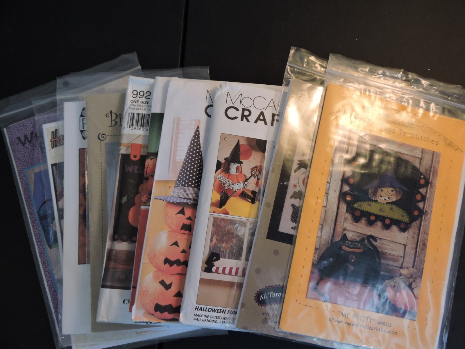 Halloween & Thanksgiving Decorating & Sewing Patterns – You Pick – Read Listing