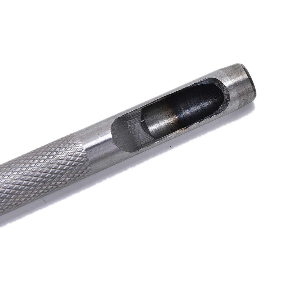 Round 3+4+5+6+7mm hollow punch hand tool punching leather gasket carbon steel