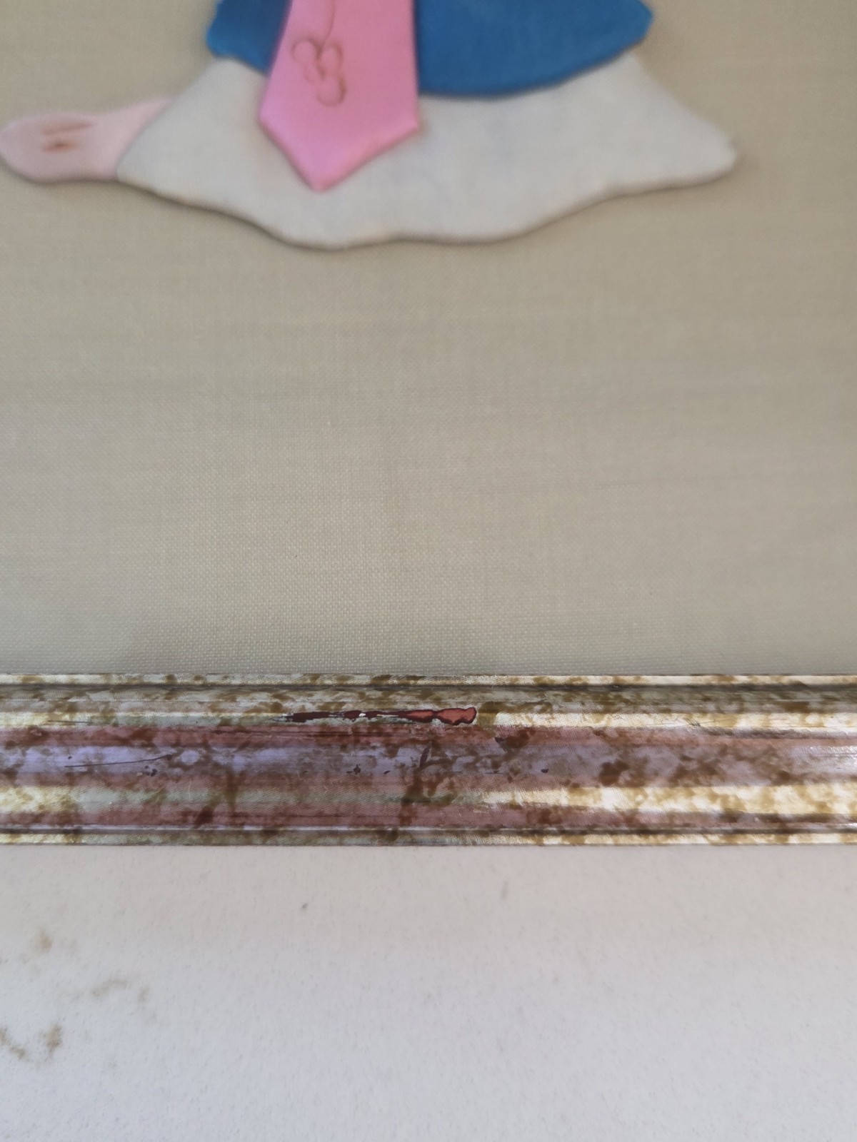 Set Of 3 Vintage Framed Chinese Oriental Asian Silk Art Oriental Geisha Ladies