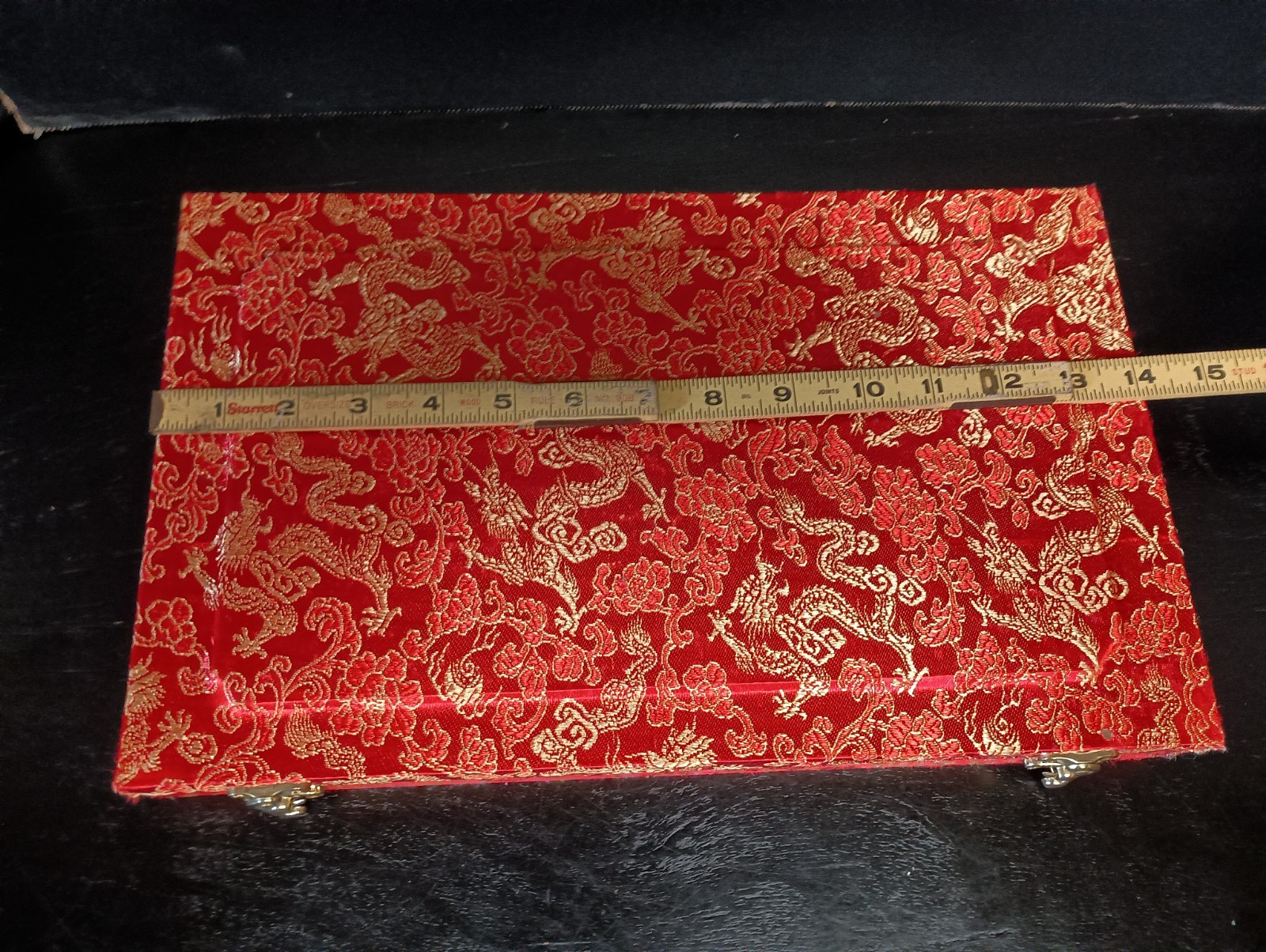 Hand Embroidered Double Sided Suzhou Embroidery Paddle Fan Wheat W/ Dragon Box