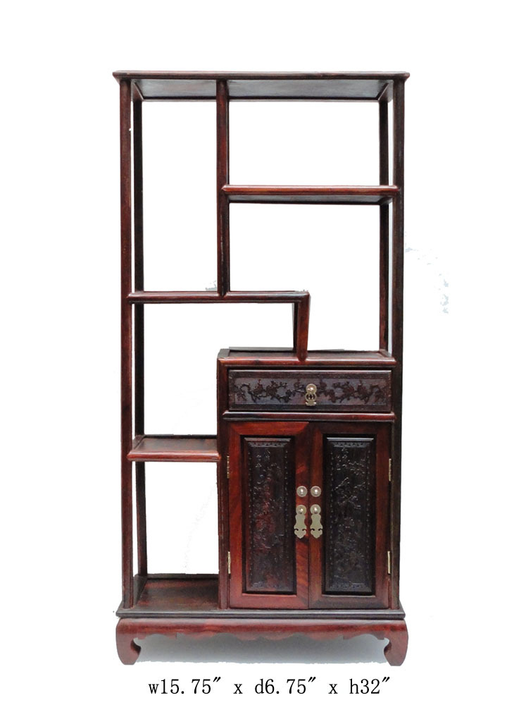 Chinese African Rosewood Desktop Display Chest vs127
