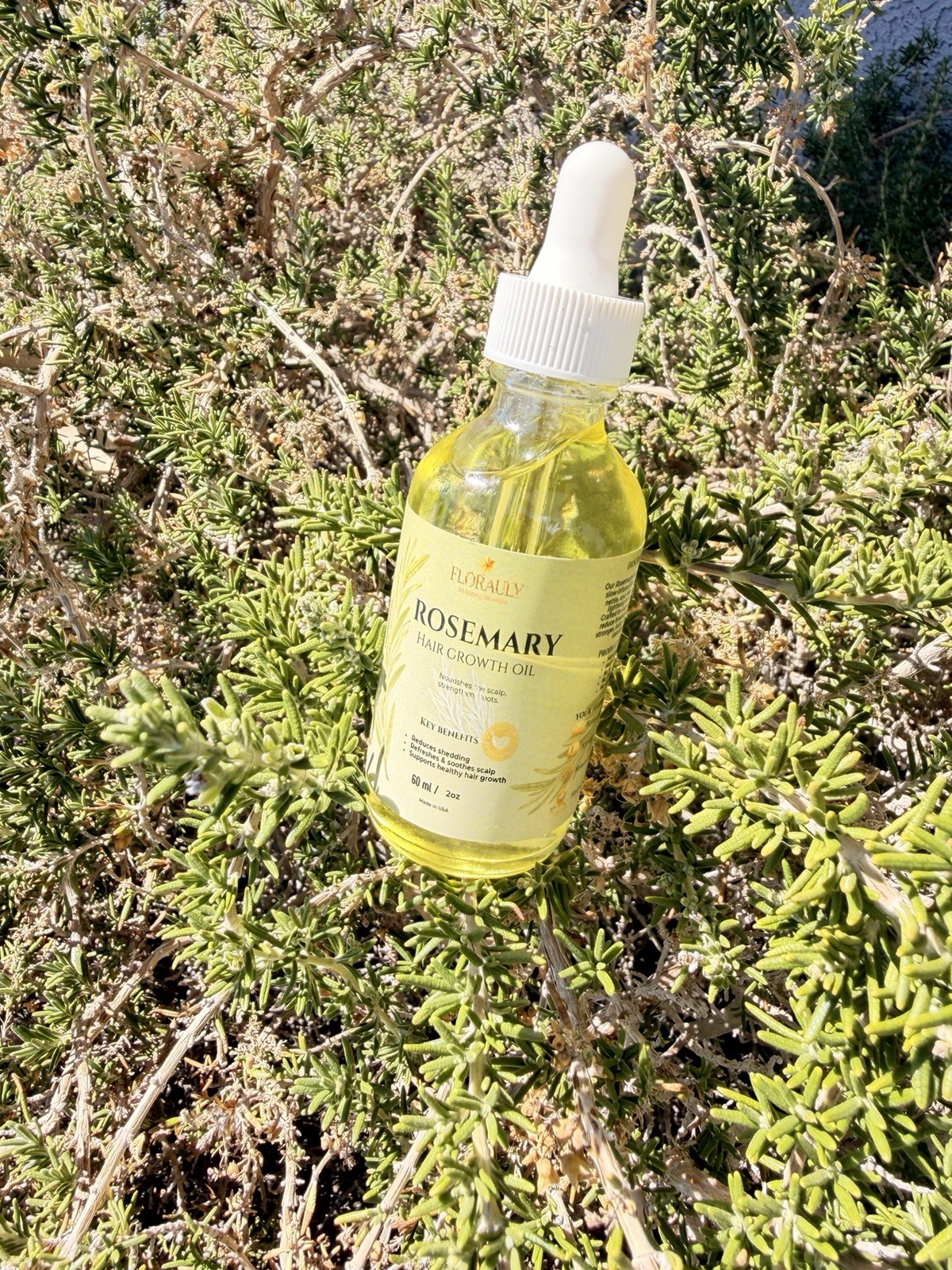 Rosemary Hair Growth Oil 4oz | Natural Scalp Oil for Thicker, Stronger Hair By s