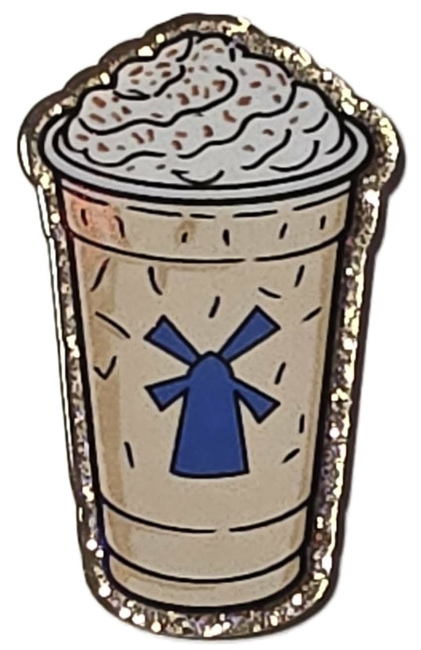 5 Pc Dutch Bros Latte – Acrylic Flatback Charms For Badge Reels – Pens – Crafts