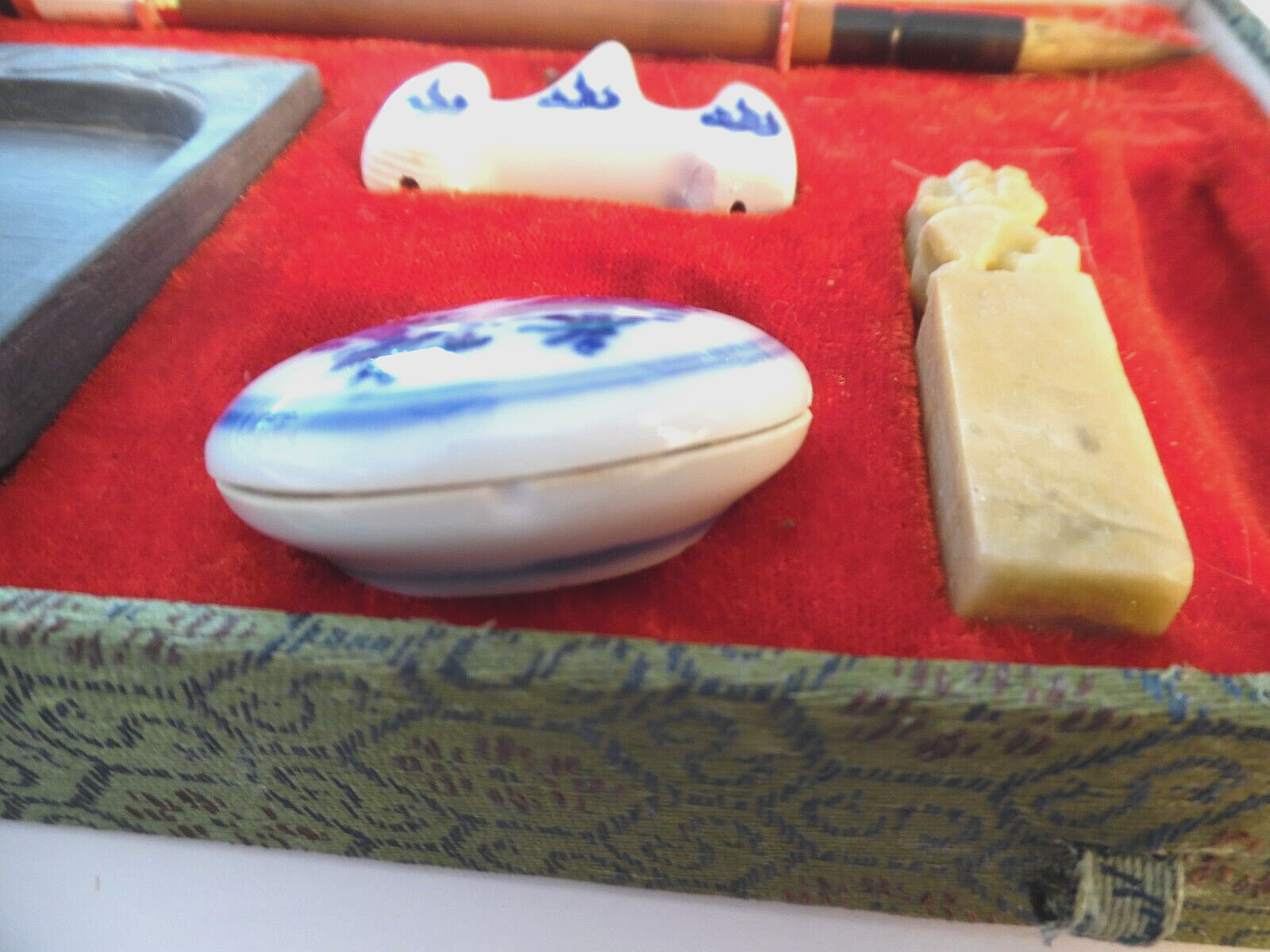 Vintage Asian Calligraphy Set, Thailand