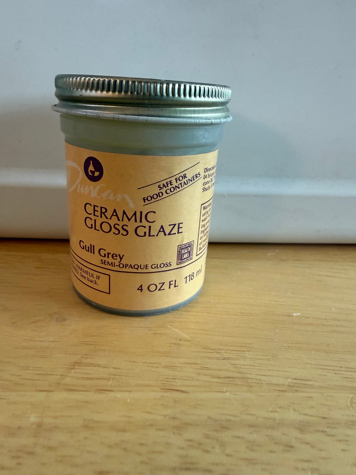 Duncan Gloss Glaze GL630 Gull Grey