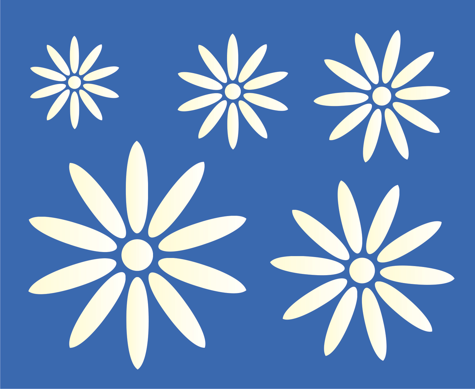 Stencils by Joanie Easy Daisy Sunflower 5 Sizes Garden DIY Art Craft Signs
