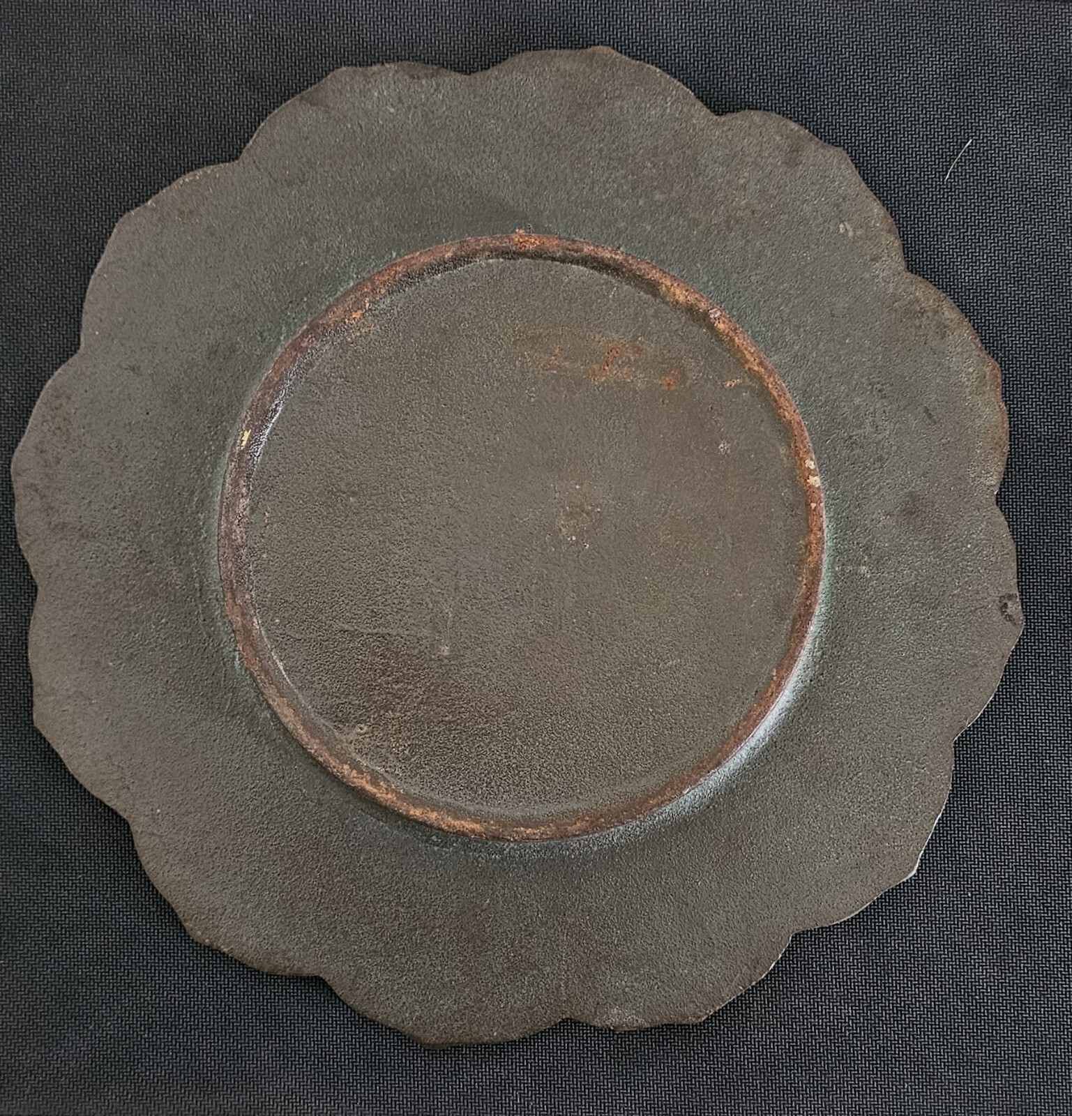 Vintage Chinese Zodiac Signs Lotus Shape Cast Iron.