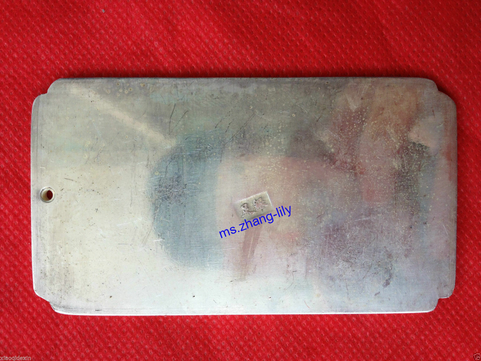 Chinese Thangka Carved Ssangyong Looting Treasure Tibet Silver Bullion Statue Do