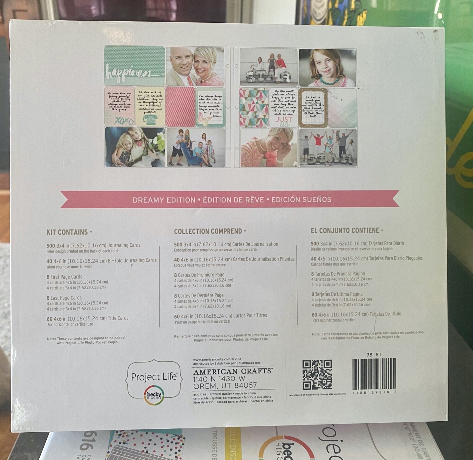 Becky Higgins Project Life Core Kit Scrapbooking Journaling Cards New You Pick