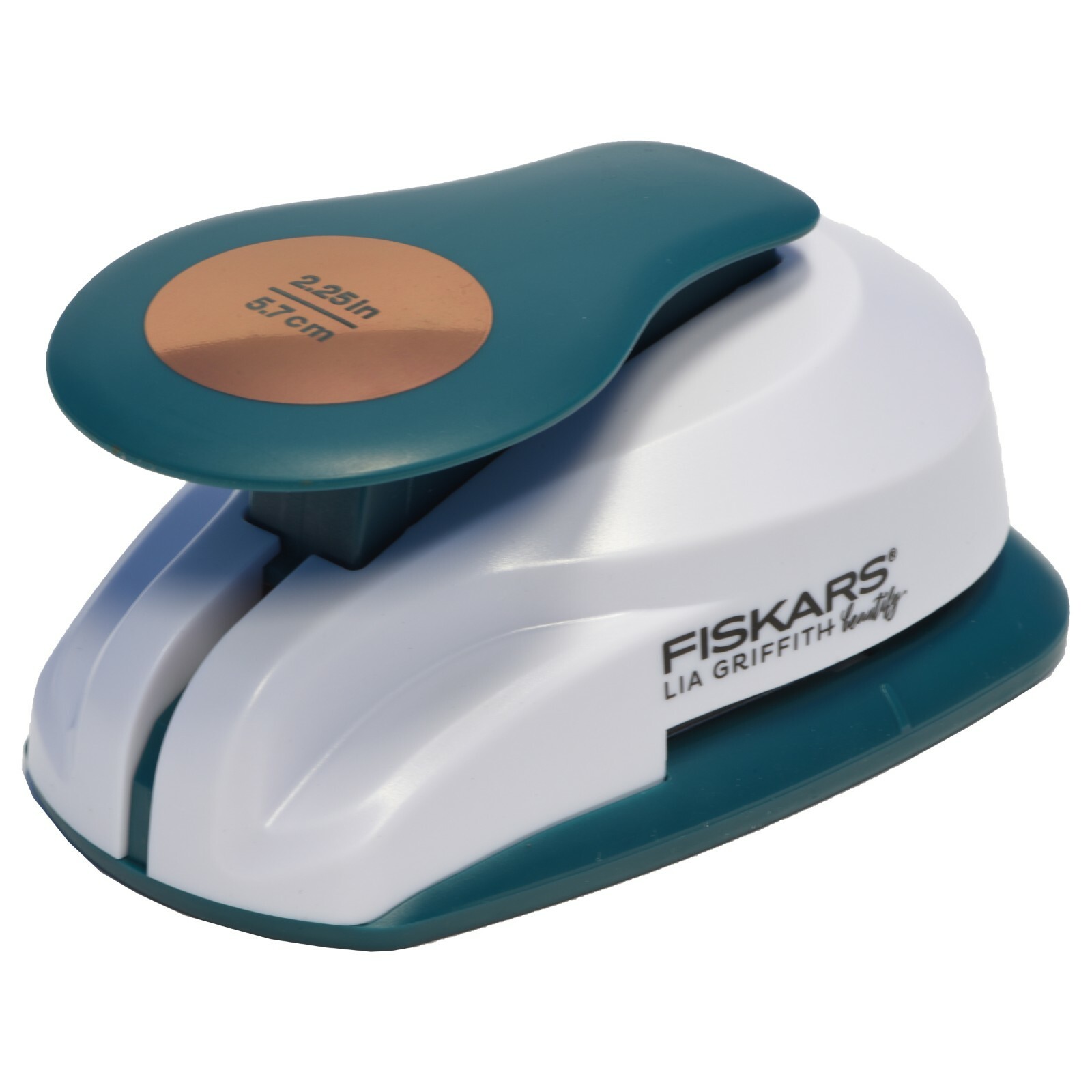 Fiskars Circle Lever Punch X-Large 2.25in/5.7cm crafts photos weddings Scrapbook