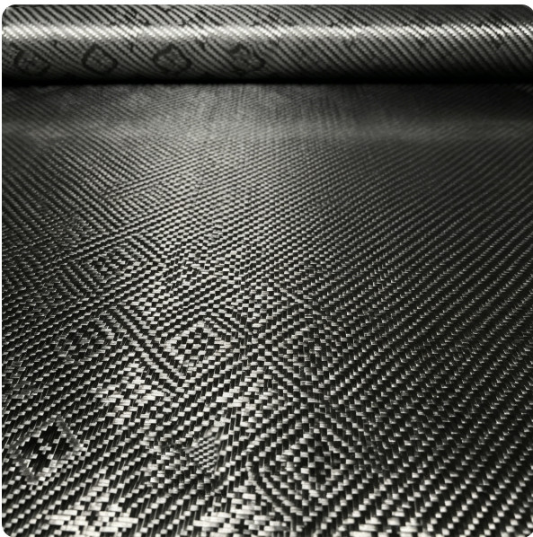 3K 240GSM Special Jacquard Pattern Carbon Fiber Cloth DIY composite Fabric