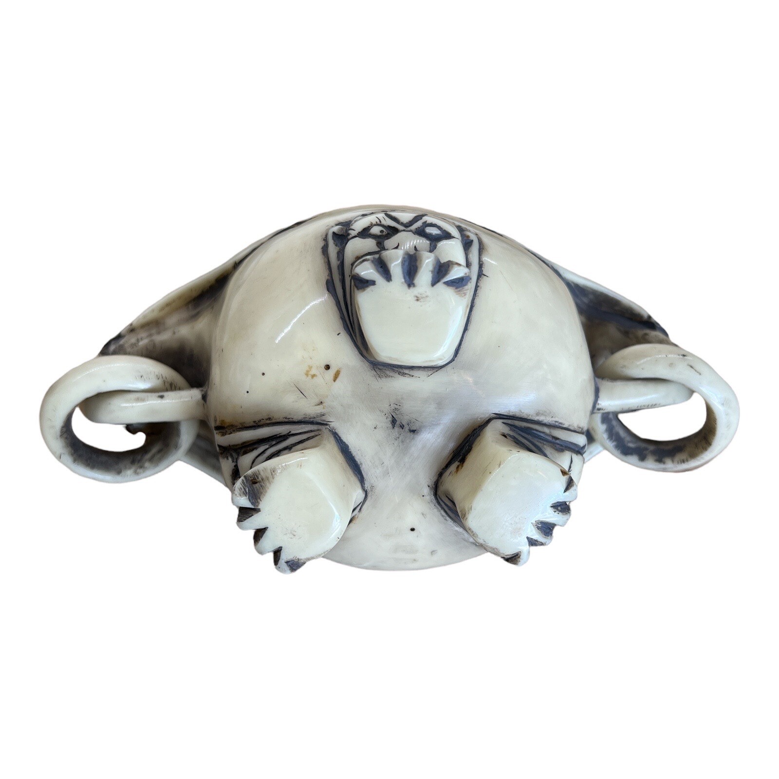 Incense Cone Burner Holder Asian Foo Temple Dogs Rings Scent Resin