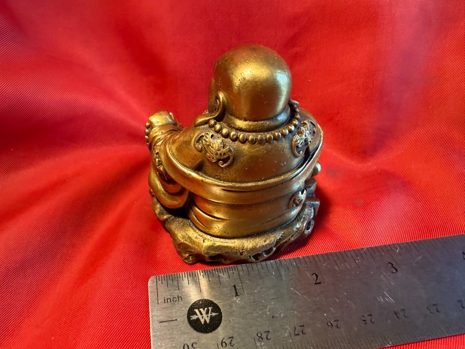 Bronze Buddha 2 1/2 inches Collectible
