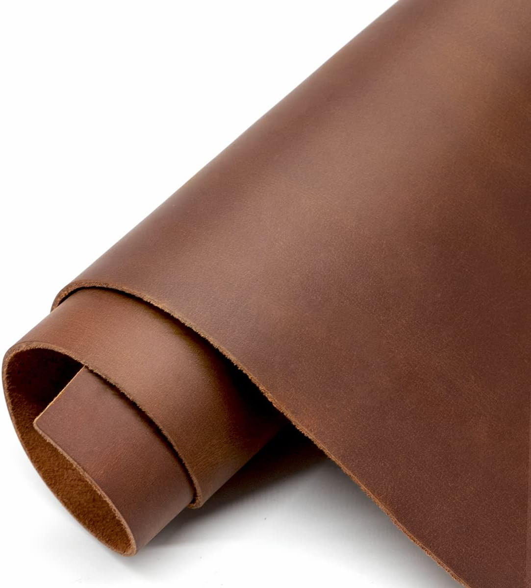 Full Grain Leather Sheets for Crafts Genuine Cowhide Tooling Leather Square Piec
