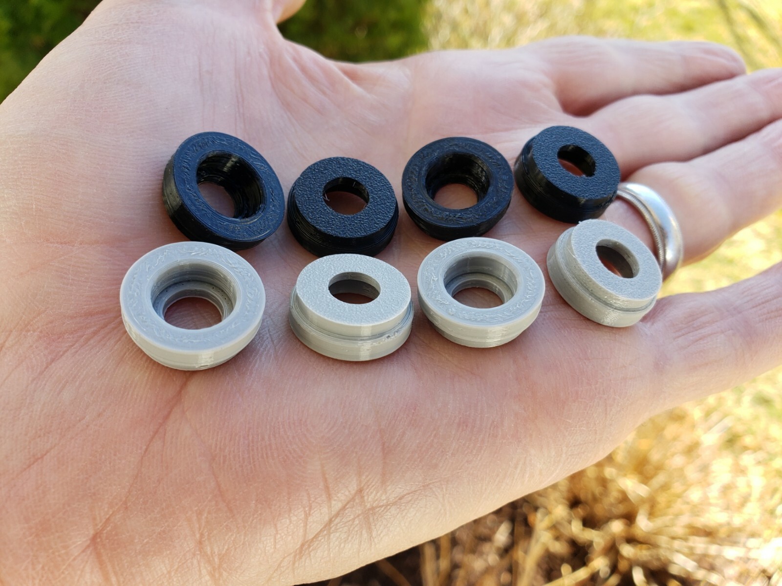Brother Typewriter Feet + optional Grommets Replacement (set of 4)