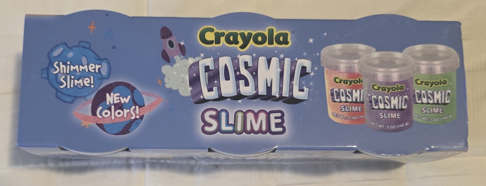 Crayola Cosmic Slime 3 Pack 5 Ounces Each Ages 3 And Up