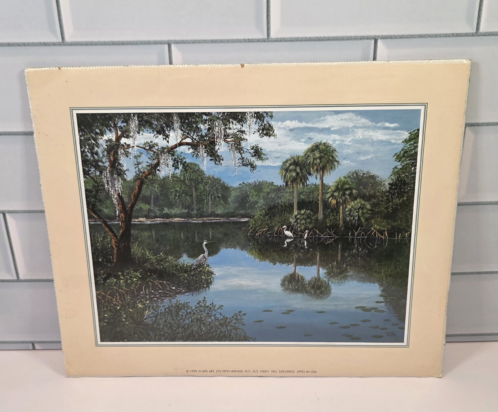 VTG Lot of 5 1999-2004 Unframed Waterscape SCAFA ART SEALED Lithographs NY, NY