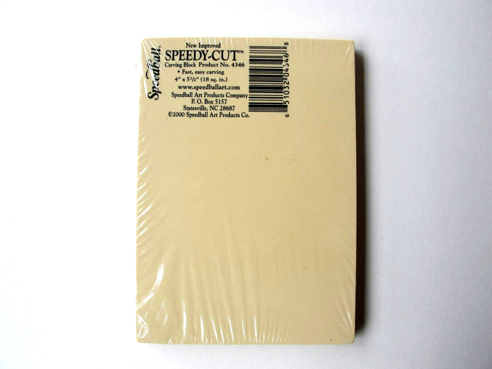 New SPEEDBALL ART PRODUCTS 4346 SPEEDY-CUT BLOCK 4″ X 5.5″