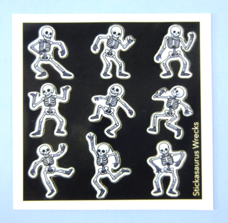 Skeleton Mini Sticker Sheet