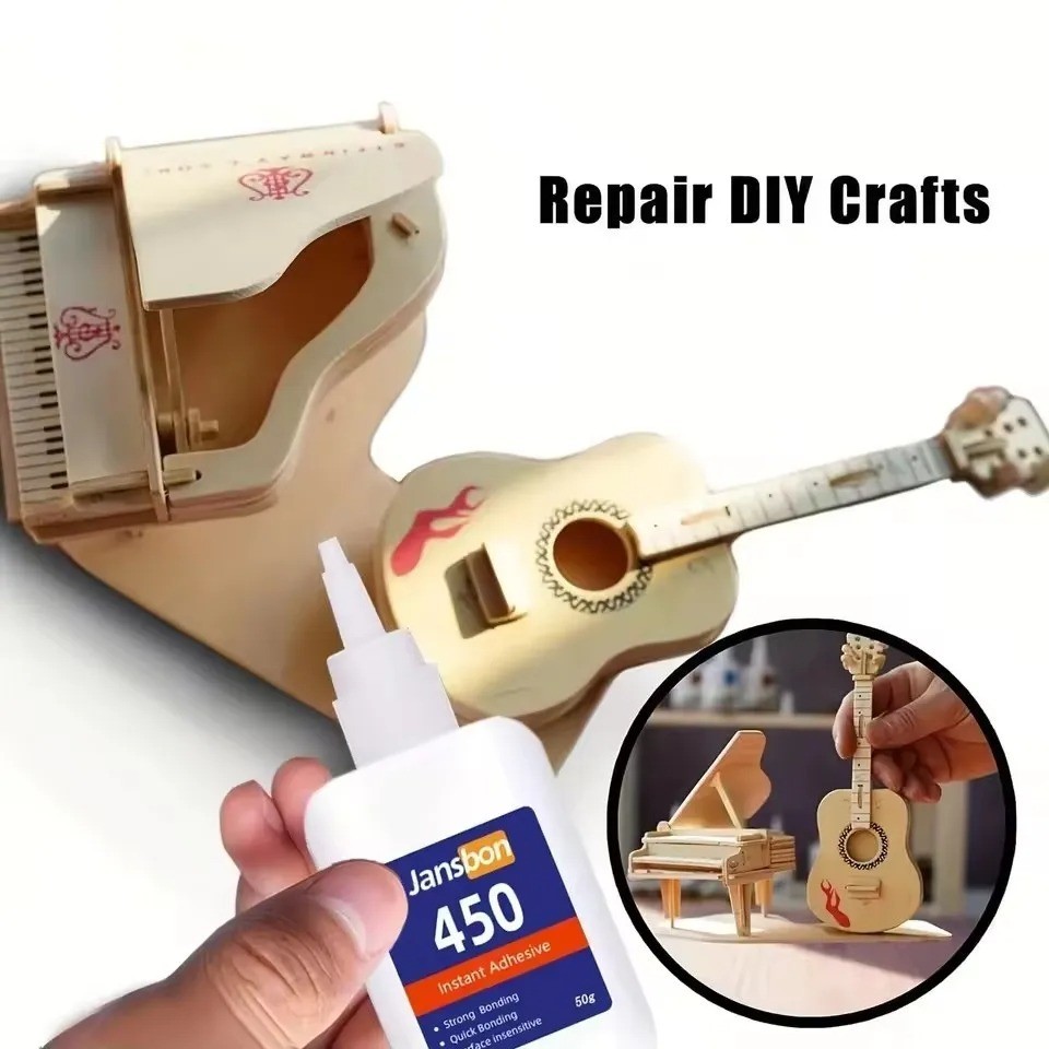 50ml Super Glue Quick Dry Strong Bond Adhesive for Metal Wood Plastic Shoes