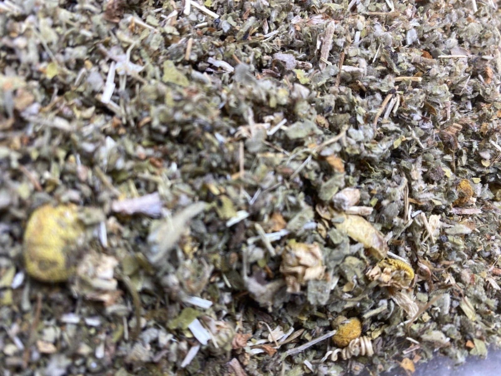 Hyssop Chamomile Passionflower Marshmallow Mullein – No.75 Herbal Blend Mixtures