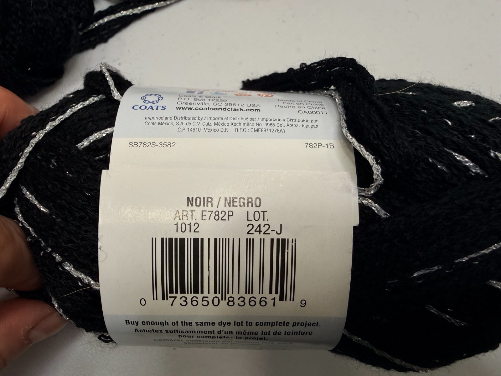 Yarn Lot New & pre owned Assorted Colors types Knit Crochet Craft over 5 lbs