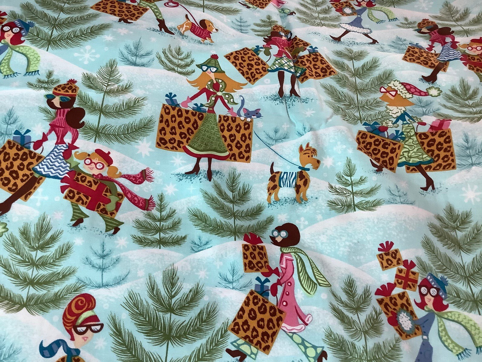 Holiday Shopping “SNOW AU GO-GO” by Daisy Kingdom Springs /Jo Anns BTHY