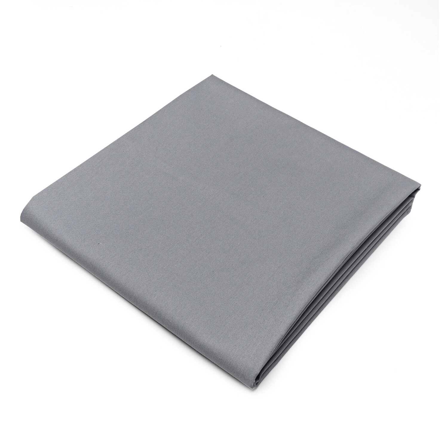 Silver Poly Cotton Twill Fabric – 60″ Wide – Sold by the Yard & Bolt